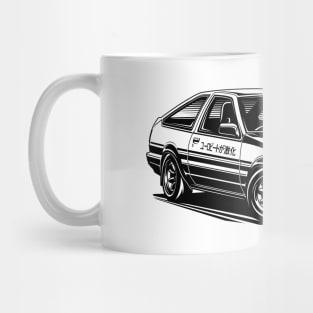 EUROBEAT INTENSIFIES - AE86 Trueno PD full-body version Mug